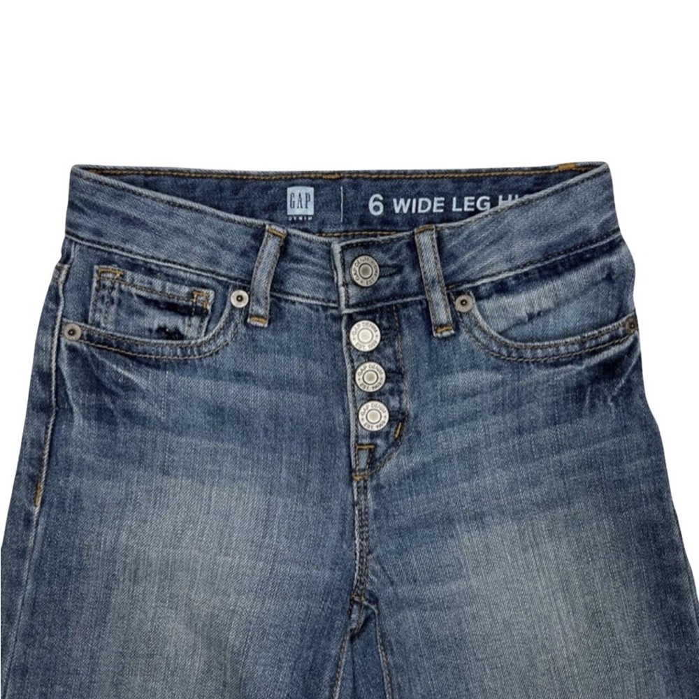 Gap Wide Leg High Rise Jeans - Picture 3 of 5